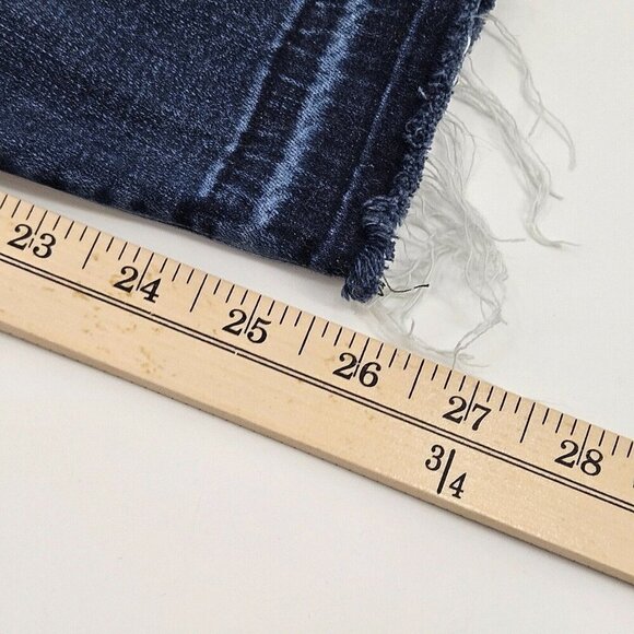 Spanx Distressed Ankle Skinny Jean Denim Legging Medium Wash Women’s Size M - Picture 11 of 11